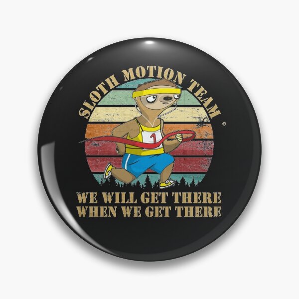 Item preview, Sloth Motion Running Team Funny Runner Gift designed and sold by alenaz.
