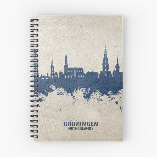 Item preview, Groningen The Netherlands Skyline designed and sold by ArtPrints.