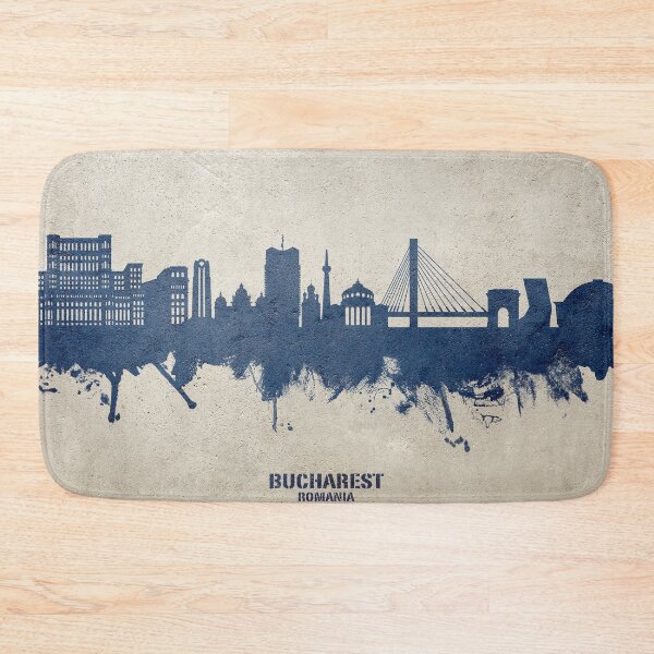 Item preview, Bucharest Romania Skyline designed and sold by ArtPrints.