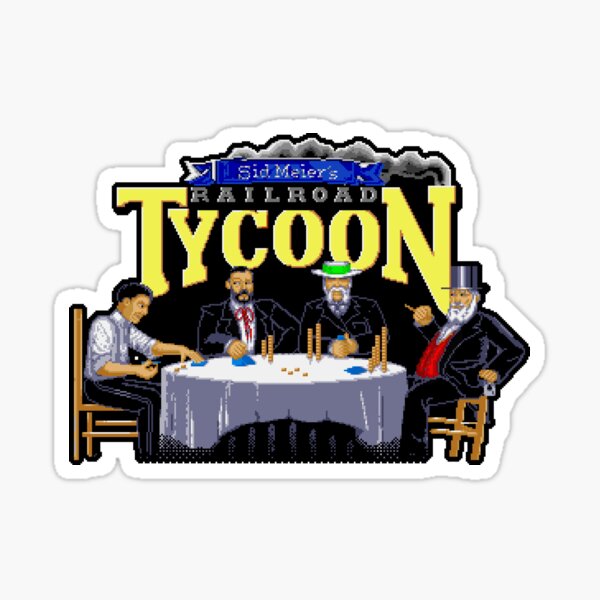 Business Tycoon Stickers Redbubble - train tycoon roblox