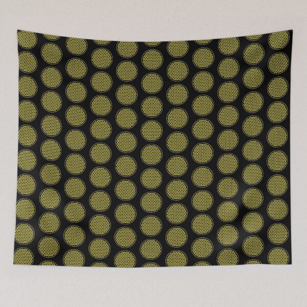 Item preview, Manchester Bee Honey Comb Yellow designed and sold by impixel.