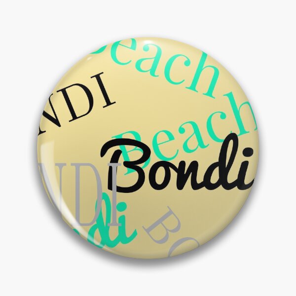 Item preview, Bondi Beach! Retro Lemon designed and sold by lyndseyart.