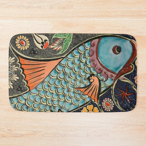 Item preview, Mosaic Blue Fish designed and sold by Hvll1116.