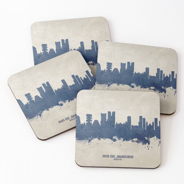 Item preview, Rio de Janeiro Brazil Skyline designed and sold by ArtPrints.