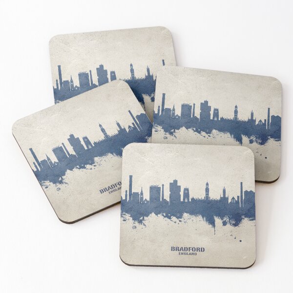 Item preview, Bradford England Skyline designed and sold by ArtPrints.