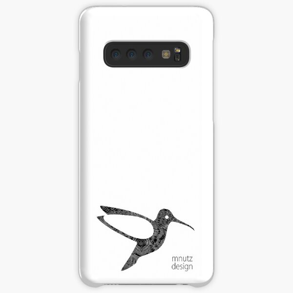 Kolibri Logo mnutzDesign - Isolinien Samsung Galaxy Leichte Hülle