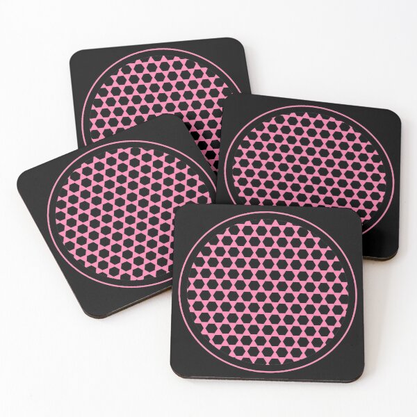 Item preview, Manchester Bee Honey Comb Pink designed and sold by impixel.