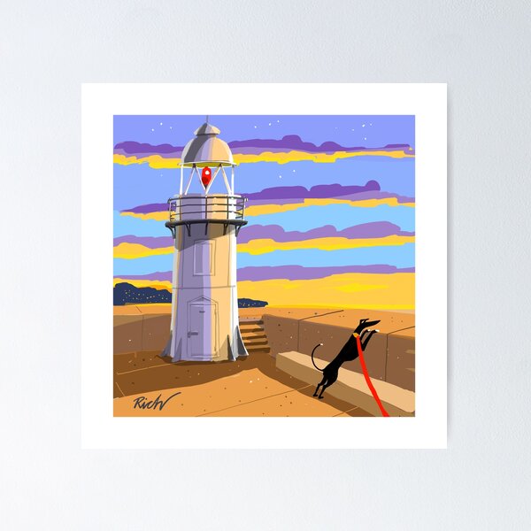 Item preview, Lighthouse at Sunset designed and sold by RichSkipworth.