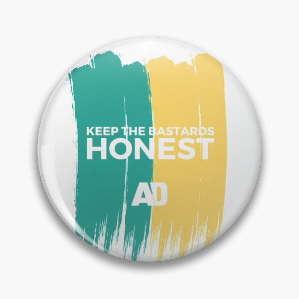 Item preview, AD Keep The Bastards Honest Green and Yellow designed and sold by Australian Democrats.