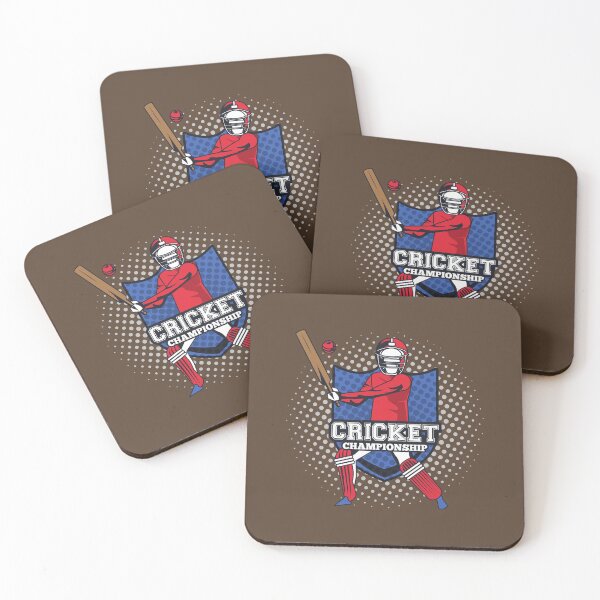 Item preview, Cricket player batsman designed and sold by Delicarte.