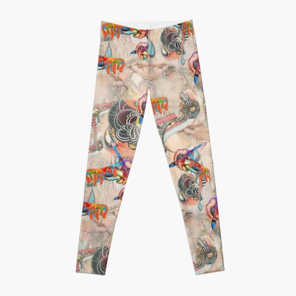 Awakening The Language of Light through Art Leggings