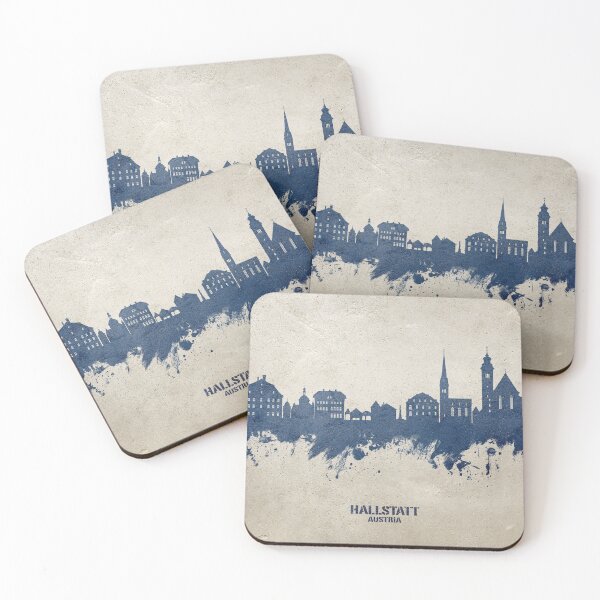 Item preview, Hallstatt Austria Skyline designed and sold by ArtPrints.