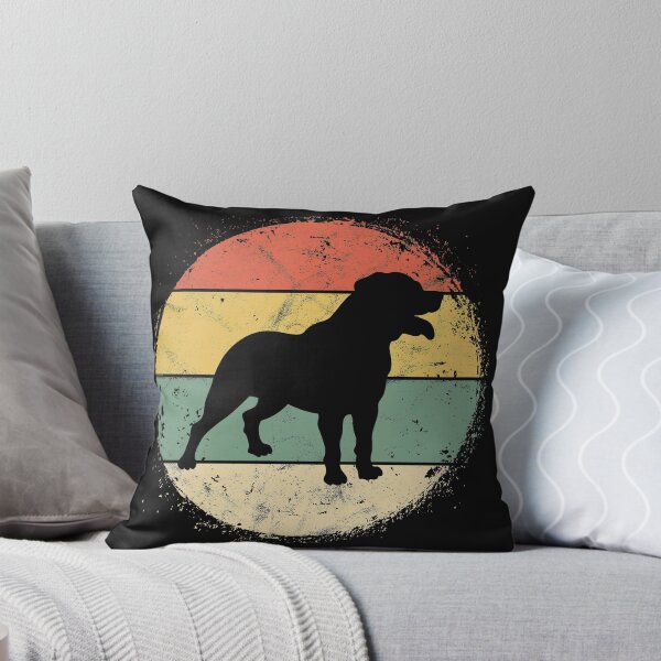 Item preview, Regalo de propietario de Rottweiler retro circular Rottie Dad Rott Mom designed and sold by Nikolaienko Artem.