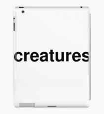 creatures iPad Case/Skin
