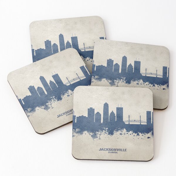 Artikelvorschau, Jacksonville Florida Skyline entworfen und verkauft von ArtPrints.