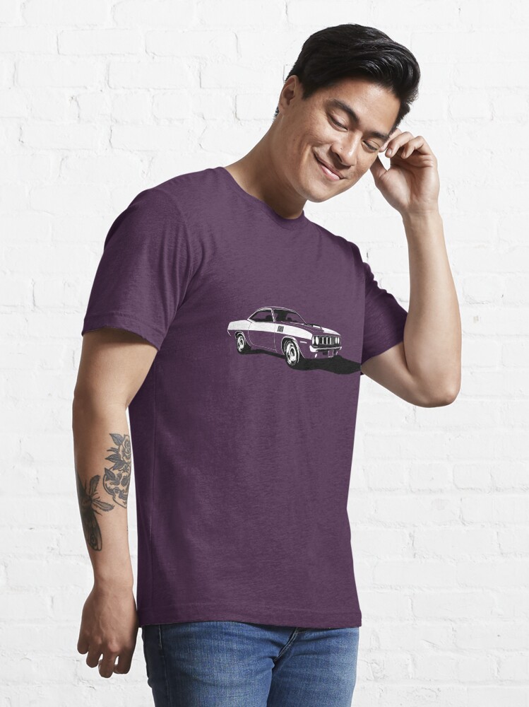 Thumbnail 3 of 7, Essential T-Shirt, Plymouth Hemi 'Cuda designed and sold by ghost650.