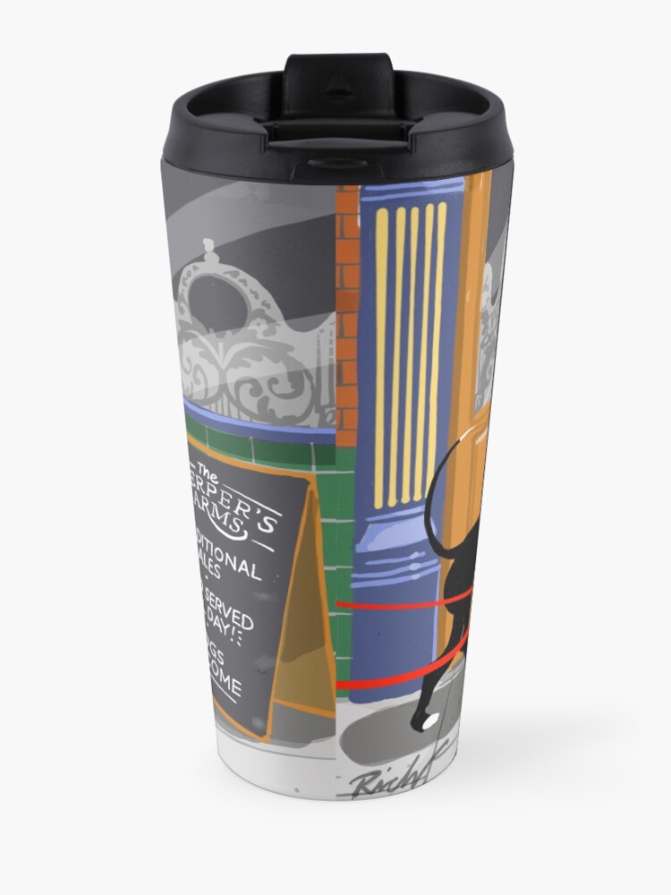 Alternate view of The Derper's Arms Travel Mug