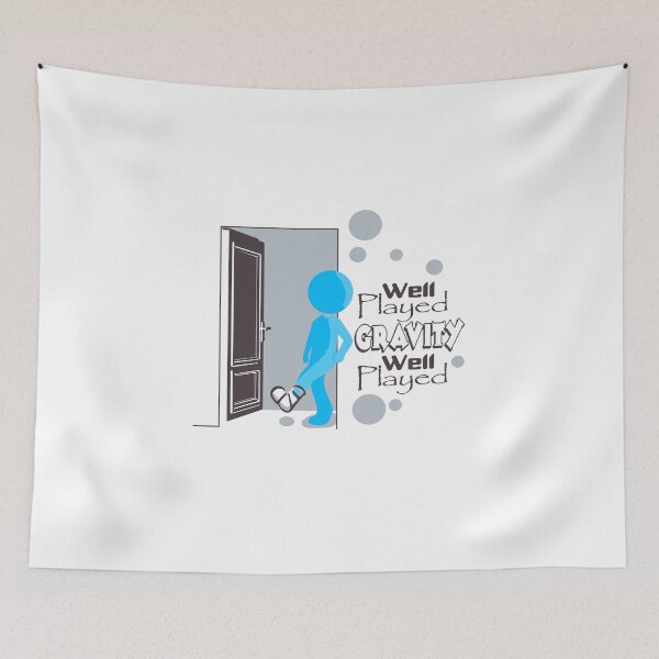 Item preview,  Well played gravity well played funny design designed and sold by gideonm.