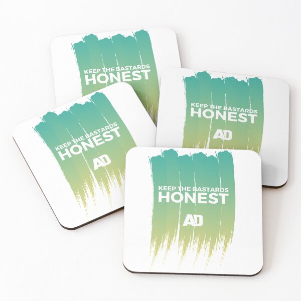 Item preview, AD Keep The Bastards Honest Ombre designed and sold by Australian Democrats.