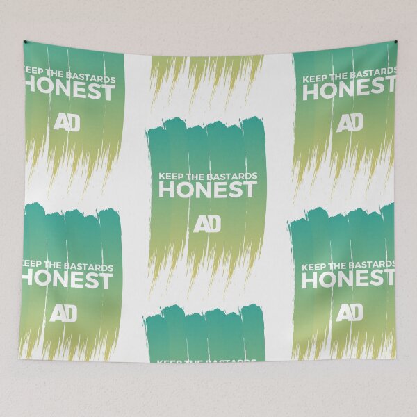 Item preview, AD Keep The Bastards Honest Ombre designed and sold by Australian Democrats.