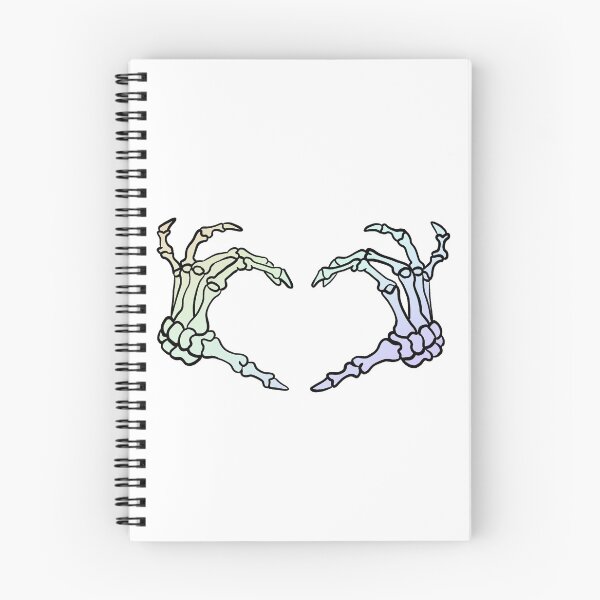 Item preview, Skeleton heart hands  designed and sold by laurey-head.