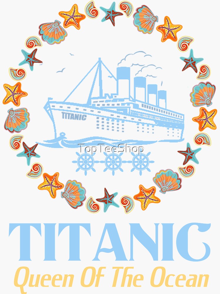 Titanic Queen Of The Ocean Vintage Cruise Sinking Ship Atlantic Voyage