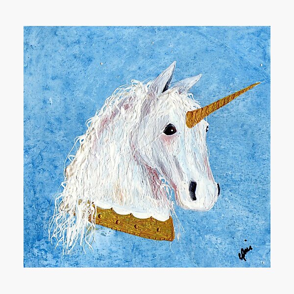 Unicorn Photographic Print