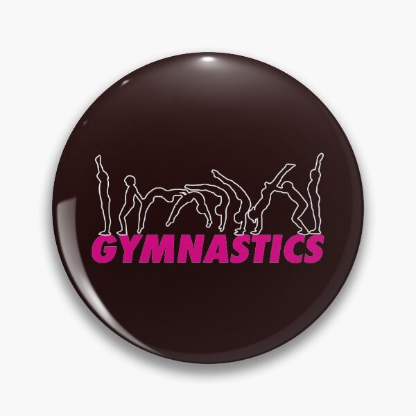 Item preview, Top Fun Gymnastics Back Handspring Outline Gift Design designed and sold by LGamble12345.