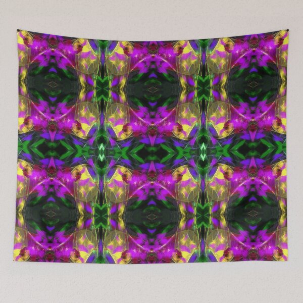 Item preview, Vibrant neon abstracto,bright,bold and colorful, psychedelic arte abstracto , abstract art design designed and sold by Adri Barnard.