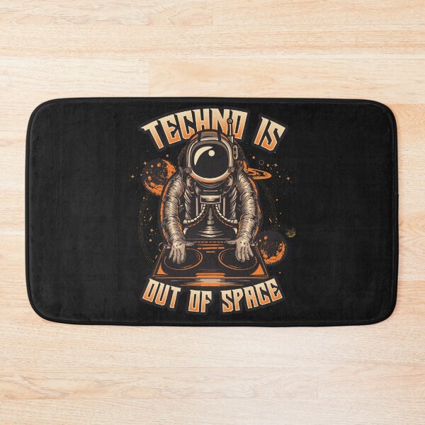 Item preview, Techno Is Out Of Space designed and sold by CreativeMoncz.