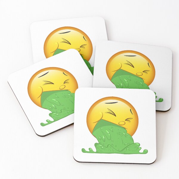 Item preview, Vomit Face Emoji designed and sold by Sean  Sautter.