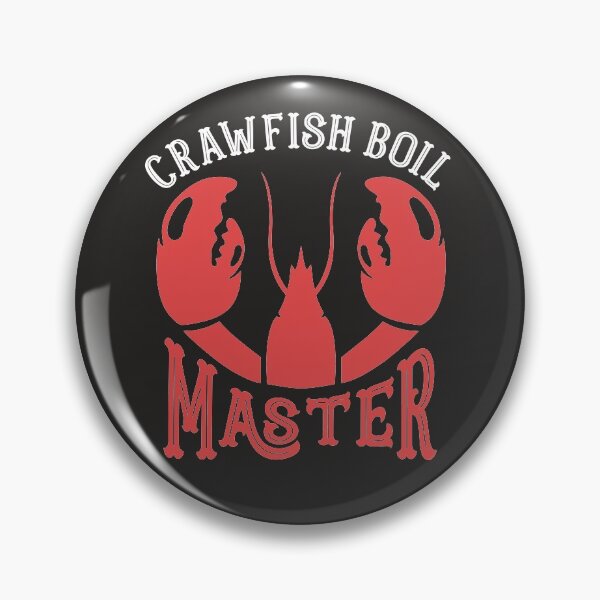 Item preview, Crawfish boil master with big red lobster design designed and sold by alenaz.