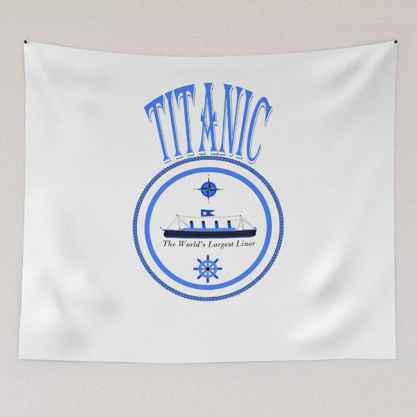 Item preview, Titanic Sinking Vintage Poster Cruise Ship Atlantic Ocean Voyage  designed and sold by TopTeeShop.