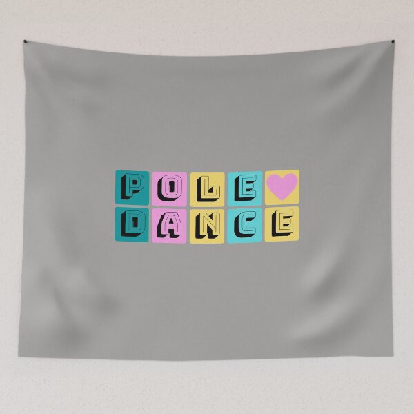 Item preview,  POLE DANCE Retro Colors Heart Design designed and sold by PoledanceTee.