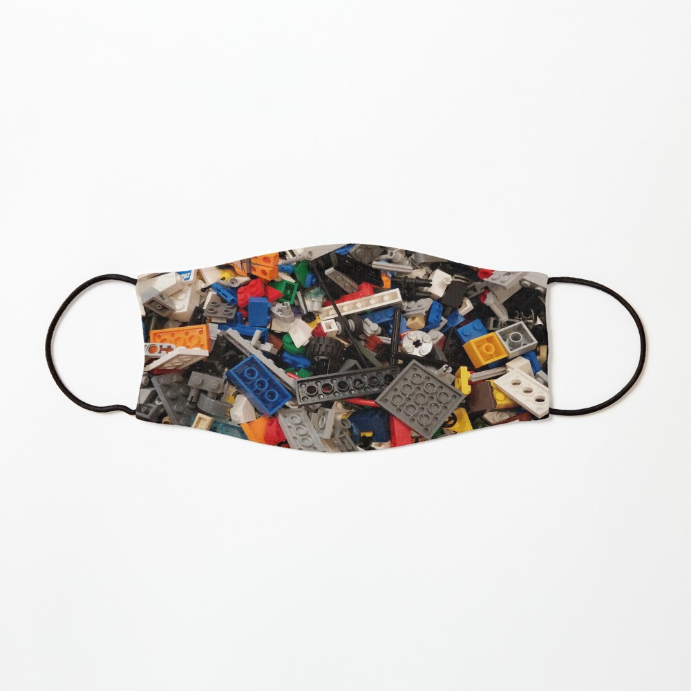 A bunch of lego blocks Mask