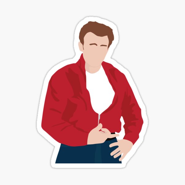 James Dean. Sticker