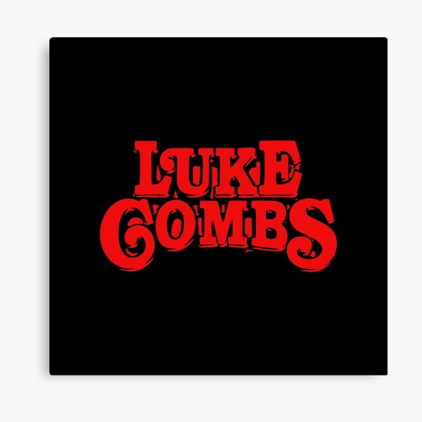 Luke Combs Canvas Prints Redbubble