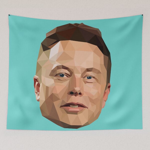 Item preview, Elon Musk designed and sold by Mind Drip.