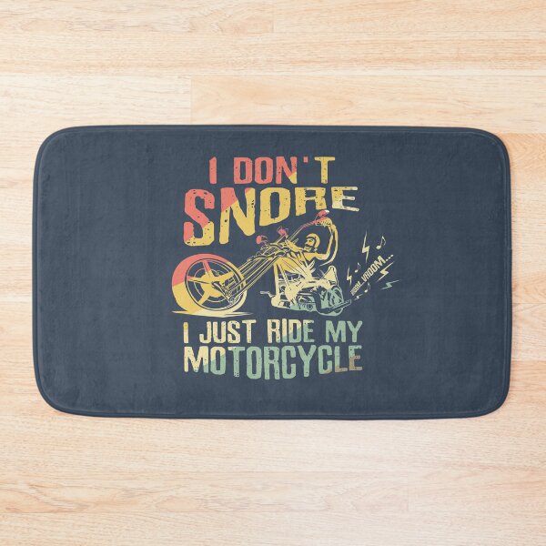 Item preview, I don't snore I just ride my motorcycle in my dreams funny snoring and bike lover gift Fathers Day  designed and sold by alenaz.