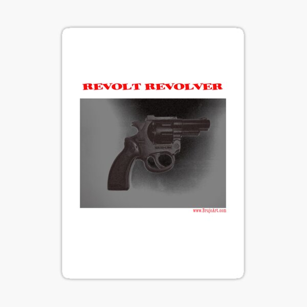 REVOLT REVOLVER Sticker