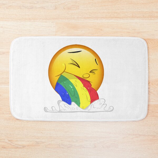 Item preview, Rainbow Vomit Emoji designed and sold by Sean  Sautter.