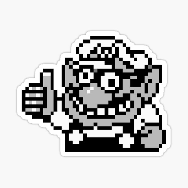 Wario Approval Sticker
