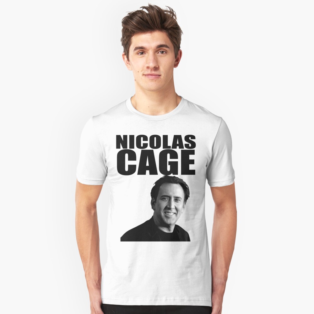 nicolas cage tee shirt