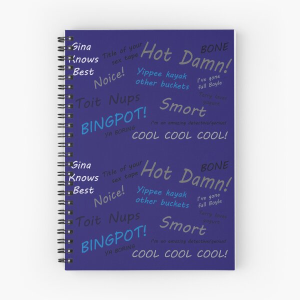 Item preview, Brooklyn Nine Nine Quotes designed and sold by Emilie Boulter.