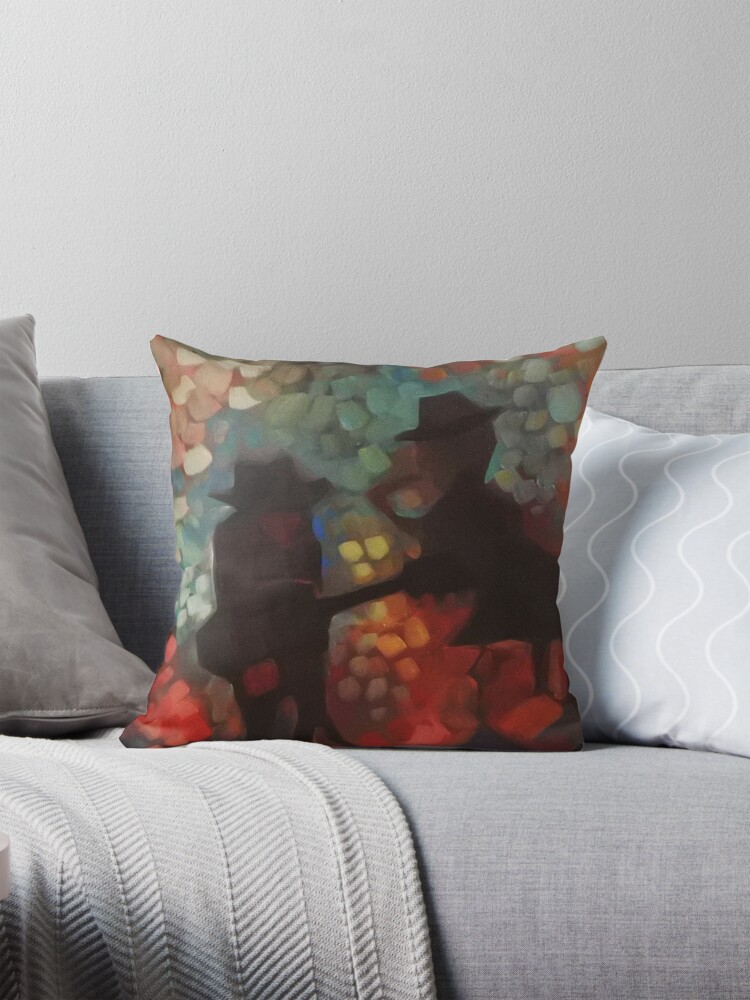 Thumbnail 1 of 4, Pillow, Festival designed and sold by ChadElliottArt.