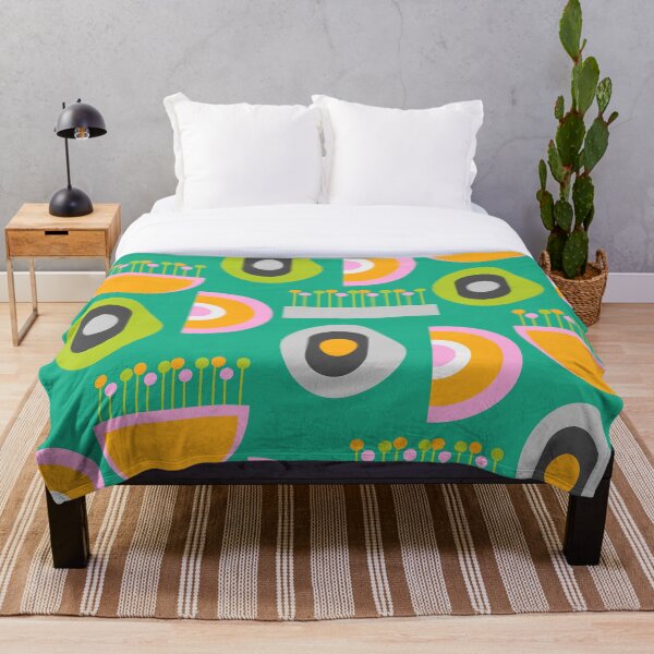 Item preview, Mid-century modern greenery designed and sold by CocosAbstract.