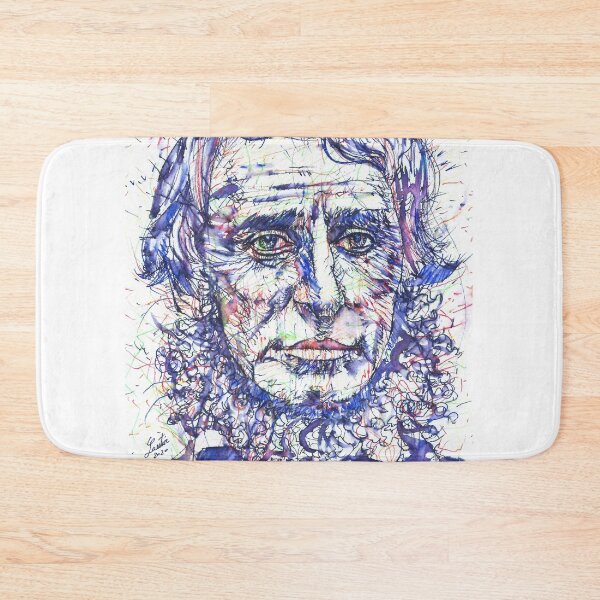 Item preview, HENRY DAVID THOREAU watercolor and ink portrait.1 designed and sold by lautir.