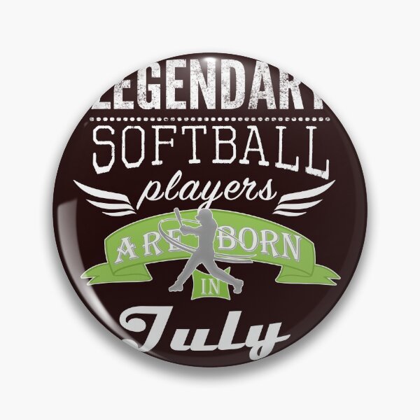 Item preview, Legendary Softball players are born in July boys designed and sold by LGamble12345.