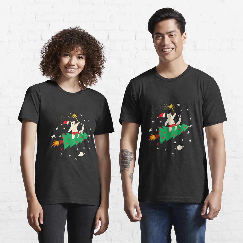 Space Christmas Essential T-Shirt