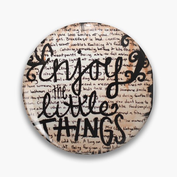 Item preview, Enjoy The Little Things designed and sold by FRESHCOAST COLOR.